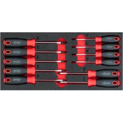 VIGOR TORX® Schraubendreher Satz, V4991, Innen TORX® Profil, T6  T40, Anzahl Werkzeuge: 11