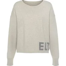 ELBSAND Strickpullover Silber 40