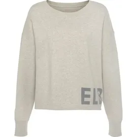 ELBSAND Strickpullover Silber 40