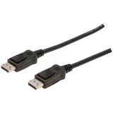 Digitus DisplayPort Kabel 3 m Schwarz