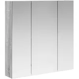 vidaXL Badezimmerspiegelschrank 70 cm grau