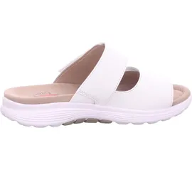 Gabor Rollingsoft Pantolette 66.811.50, Cervo (Glattleder), Weiss (Micro) 40 1/2 - weiß 40,5