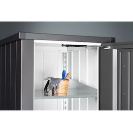 Biohort Einlegeboden für Terrassenschrank Julia L 66 x 12,5 x 74 cm Silber