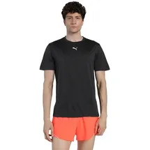 Puma Tad Essentials Heather Small Cat Trainingsshirt Herren 01 black heather S