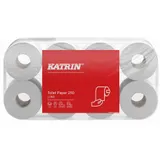 KATRIN Toilettenpapier 250 LONG 3-lagig Recyclingpapier, 48 Rollen