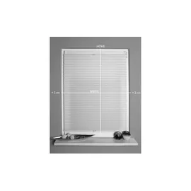 Home fashion Plissee NOLAN 100 x 130 cm weiß