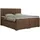 MKS Boxspringbett 160 x 200 cm H3 Braun