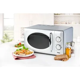 Domo DO3020 Solo-Mikrowelle - 20 L - 700 W silber