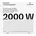 Konvektor Heizung 2000 Weiß