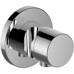 KEUCO 2-Wege Umstellventil IXMO Pure 59556, Schlauchanschl./Brauseh., rund, verchromt 59556010201