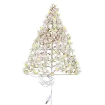 Creativ green Winterliche Kunstpflanze CREATIV GREEN "Tannenbaum", grün, B:23cm H:29cm, Kunststoff, Kunstpflanzen, mit LED-Beleuchtung