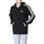 Adidas Essentials Fleece 3-Streifen Kapuzenjacke Black S