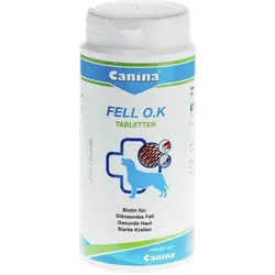 Canina Fell O.K. Tabletten 250 Gramm Hundenahrungsergänzung
