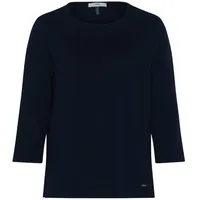 BRAX Damen Style Bonnie Sweatshirt, Navy, 46 - 46