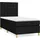 vidaXL Boxspringbett 100 x 200 cm Schwarz