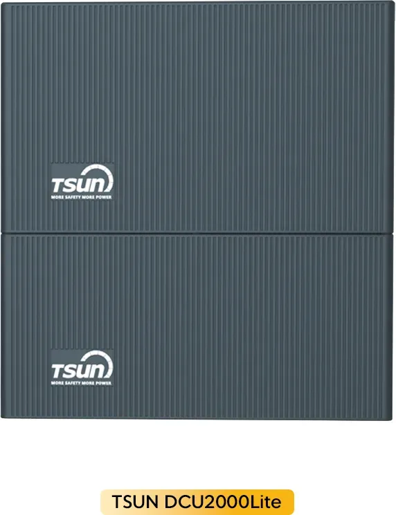TSUN DCU2000Lite Solarspeicher für Balkonkraftwerke, by Powerness - 4kWh / Ohne 800W TSUN Wechselrichter / Standardversand