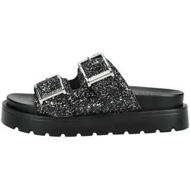 Buffalo RAYA ARI GLAM - Schwarz/Silber PU (Polyurethan) - 38 EU