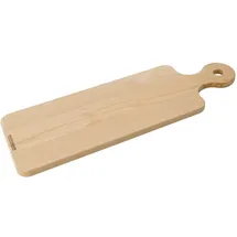 Fackelmann Schneidebrett Holz 1 14,5 x 45 cm Rot