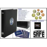 SAFE-7425-PREMIUM-EURO JAHRGANGS-MÜNZALBUM-2006-KURSMÜNZENSÄTZE-VORDRUCKE