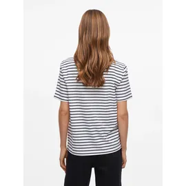 VILA T-Shirt Rundhals schwarz XL
