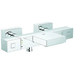 Thermostat-Wannenbatterie Grohtherm Cube 34497, Wandmontage, eigensicher, chrom