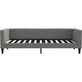 vidaXL Tagesbett 90 x 200 cm Dunkelgrau