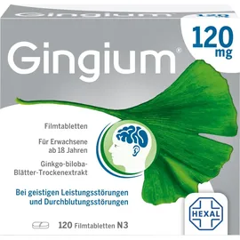 Hexal Gingium 120 mg Filmtabletten 120 St.