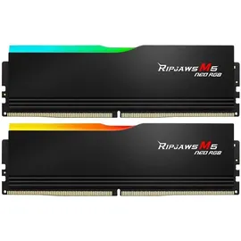 G.SKILL Ripjaws M5 Neo, RGB (2 x 32GB, 6000 MHz, DDR5-RAM, DIMM RAM, Mehrfarbig