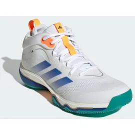 adidas CRAZYFLIGHT 7 Schuh - white / Cloud White / Royal Blue - 41 1/3