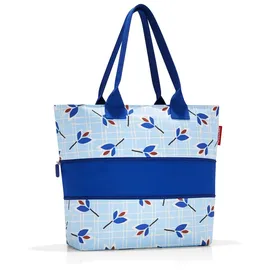 Reisenthel Shopper e1 leaves blue