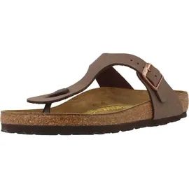 Birkenstock Gizeh Birko-Flor Nubuck mocca 45