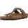 Birkenstock Gizeh Birko-Flor Nubuck mocca 45