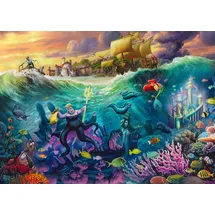 Schmidt Spiele 58041 Puzzle 1000 Teile Disney, The Little Mermaid, Ursula,