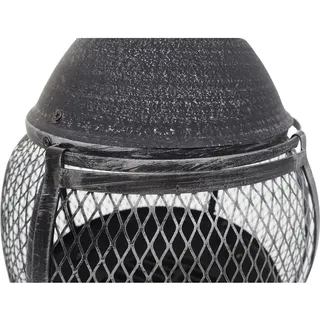 MCW Terrassenofen MCW-F71, Feuerstelle Terrassenkamin Gartenkamin Gartenofen, Gusseisen 11,7kg 91x42x42cm