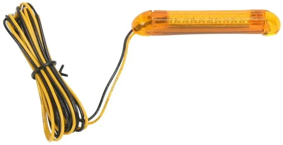 Custom Dynamics Truflex® 10 Leds Motorradverkleidung - Amber / Amber - One Size