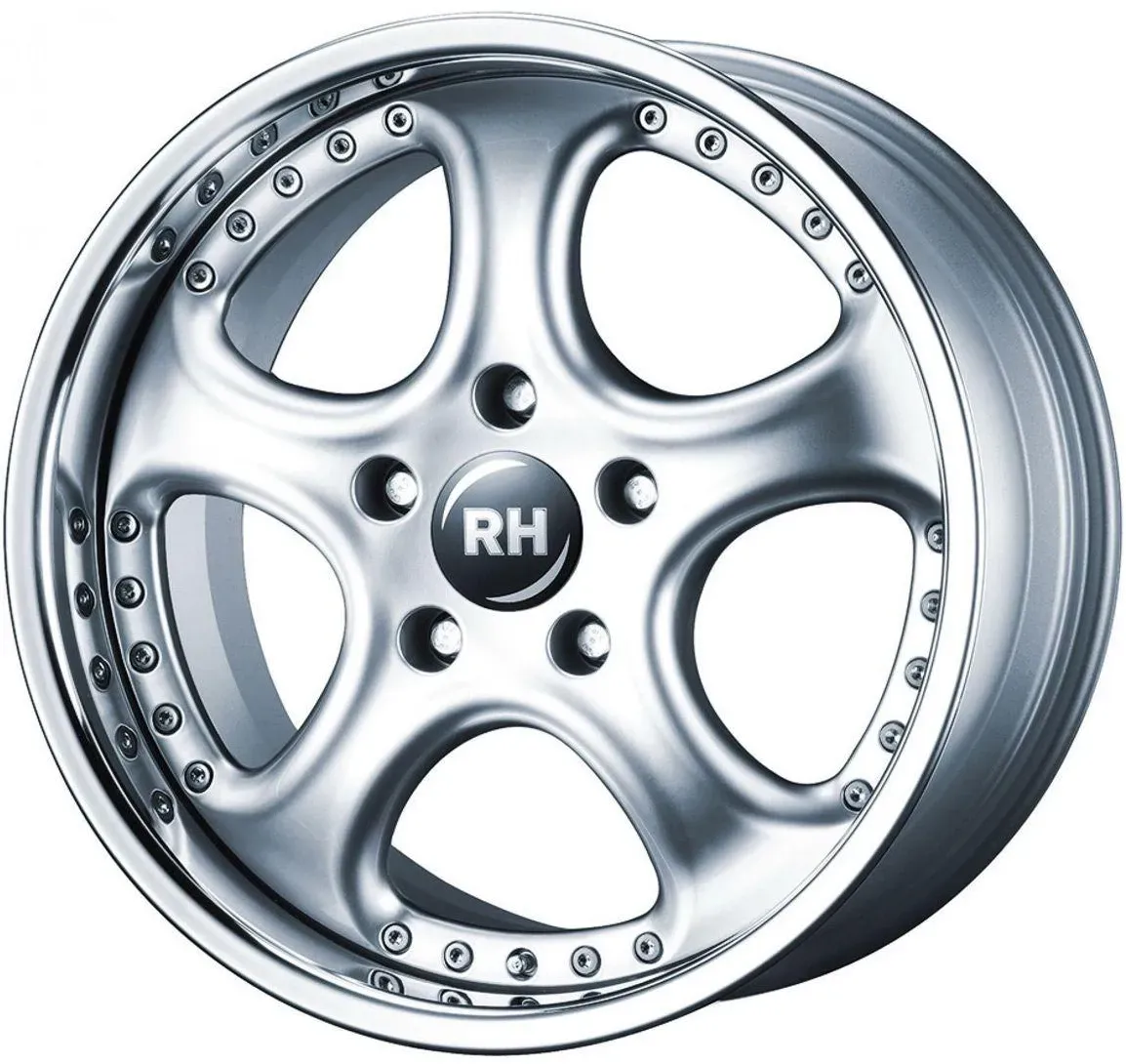 RH AL CUP silber Horn hochglanz poliert 10.0Jx18 5x108 ET75