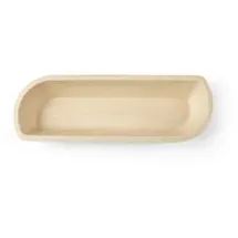 Folia Snacktrays Zuckerrohr 3,3 cm x 7,1 cm x 21 cm 600 St. Natur