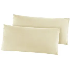 Hti-Living Kissenhülle Mikrofaser 2er Set 40 x 80 cm