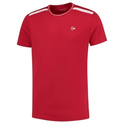 Dunlop Tennisshirt Herren Tennisshirt CLUB LINE CREW TEE rot M