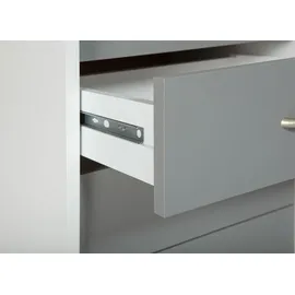 Interlink Novi Rollcontainer 40 x 37 x 65 cm grau / weiß