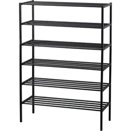 Woood Ferro 85 x 120 x 35 cm schwarz / schwarz
