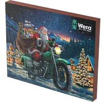 Wera Werkzeug Adventskalender 2025 – Schraubwerkstatt - 28 hochwertigen Werkzeugen Set, 15 Schraubendrehern, Männer und Herren Kalender ( Wert 2...