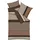 KAEPPEL Imperial Gestreift Rot 155 x 220 cm + 80 x 80 cm