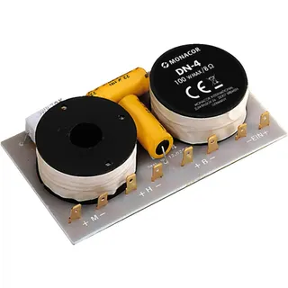 Monacor DN-4, 3-Wege Frequenzweiche 8 Ohm, für Lautsprecherselbstbau