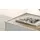 furn.design Sideboard 220 x 87 x 40 cm Weiß / Eiche Wotan
