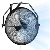 Vevor 57 cm Wandventilator Schwarz