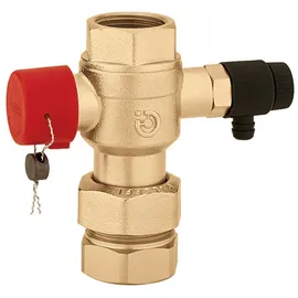 CALEFFI Kappenventil 1,25" 1 bar 1 l Gelb