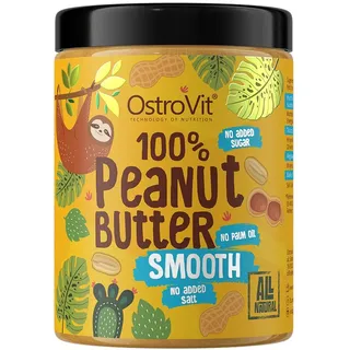 Ostrovit 100% Peanut Butter, 1000 g Dose, smooth
