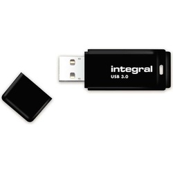 Integral CLÉ USB 3.0 BLACK 16GB (16 GB, USB A), USB Stick, Schwarz