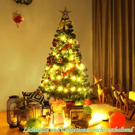 Costway Künstlicher Weihnachtsbaum Grün 210 cm